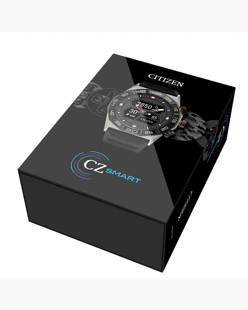 CZ Smart Hybrid Black Dial Silicone Strap JX2007-09E | CITIZEN CZ Smart Hybrid Black Dial Silicone Strap JX2007-09E | CITIZEN